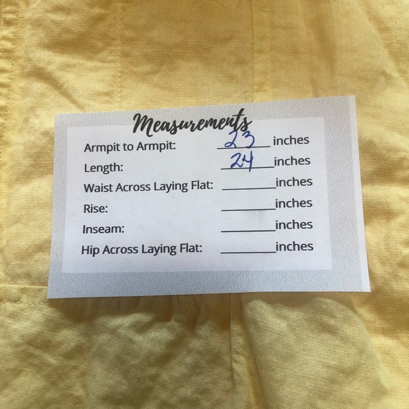 Chico’s Yellow Cotton/Linen Blend Jacket Nautical Style Drawstring Cuffs - Picture 10 of 10